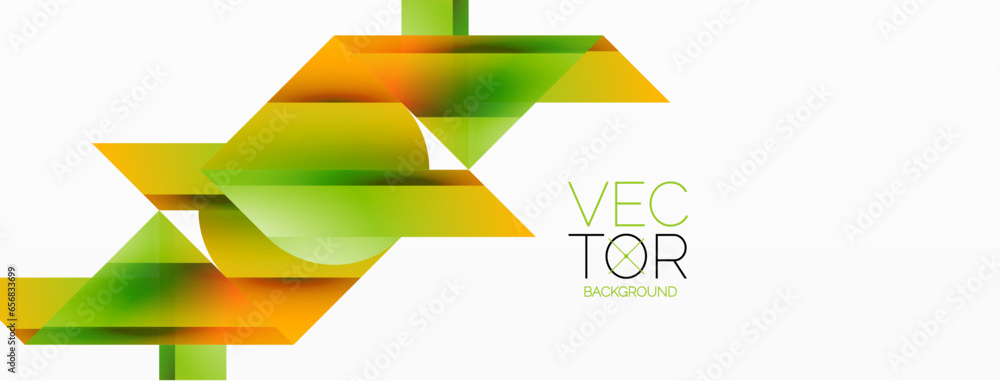 Gradient color triangles and circles on white. Dynamic blend creating captivating visual impact. Geometric background for digital designs, presentations, website banners, social media posts Gradient color triangles and circles on white. Dynamic blend creating captivating visual impact. Geometric background for digital designs, presentations, website banners, social media posts