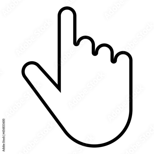 Hand cursor