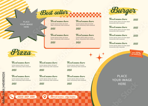 Fast Food Menu Template