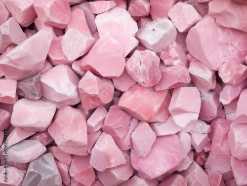 Transcendent pink color rocks background