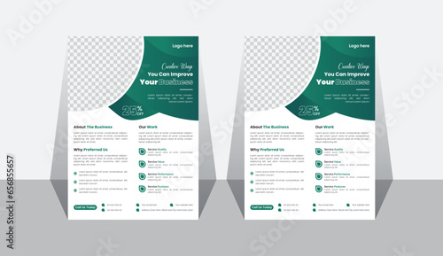 New business flyer design, simple & creative best business flayer design, layout & template