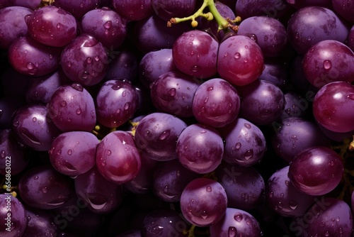  Texture of grape. Fresh purple grape background