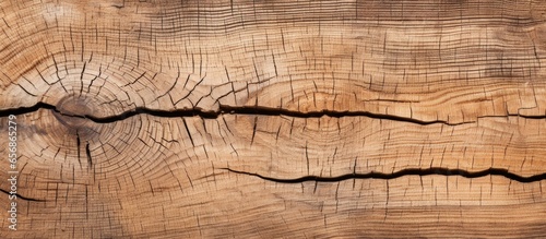Natural cracks in aged wooden background texture