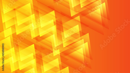 Abstract yellow to orange gradient background colours with dynamic effect. Vector illustration.