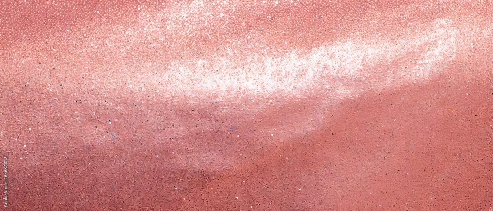 Fototapeta premium Rose gold glitter texture - pink sparkling shiny wrapping paper for christmas, holidays, weddings, and greetings