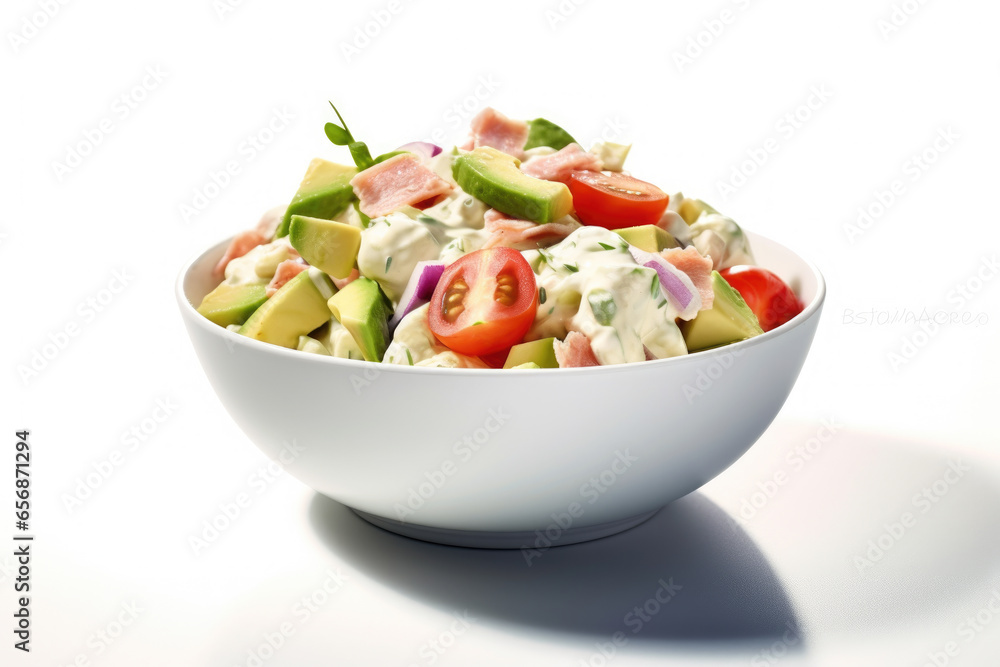Delicious salad filled with fresh ingredients and topped with flavorful dressing. Perfect for healthy meal or as side dish for any occasion. Delicious salad filled with fresh ingredients and topped with flavorful dressing. Perfect for healthy meal or as side dish for any occasion.