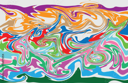abstract colorful background with swirls and liquid background