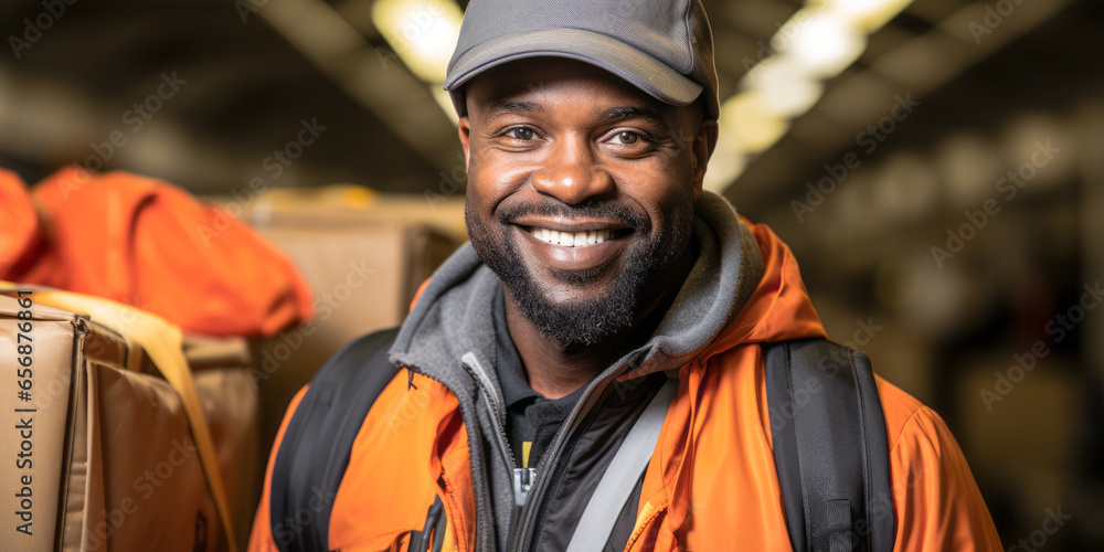 Ensuring Smooth Shipments: Cargo and Freight Agent at Work. Ensuring Smooth Shipments: Cargo and Freight Agent at Work.