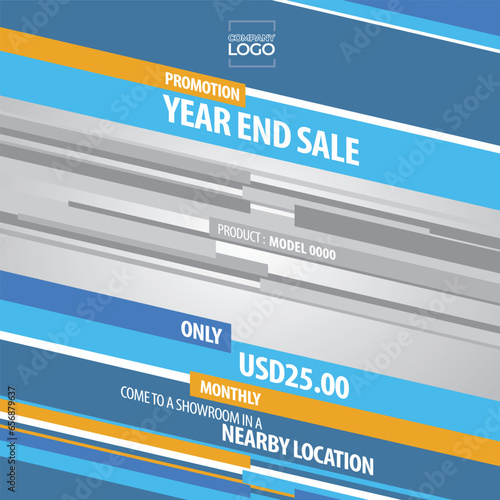 Promotion product flyer and leaflet template design for business. Social media advertising for fitness product.