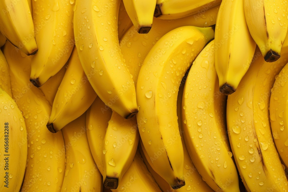  Texture of banana. Fresh banana background