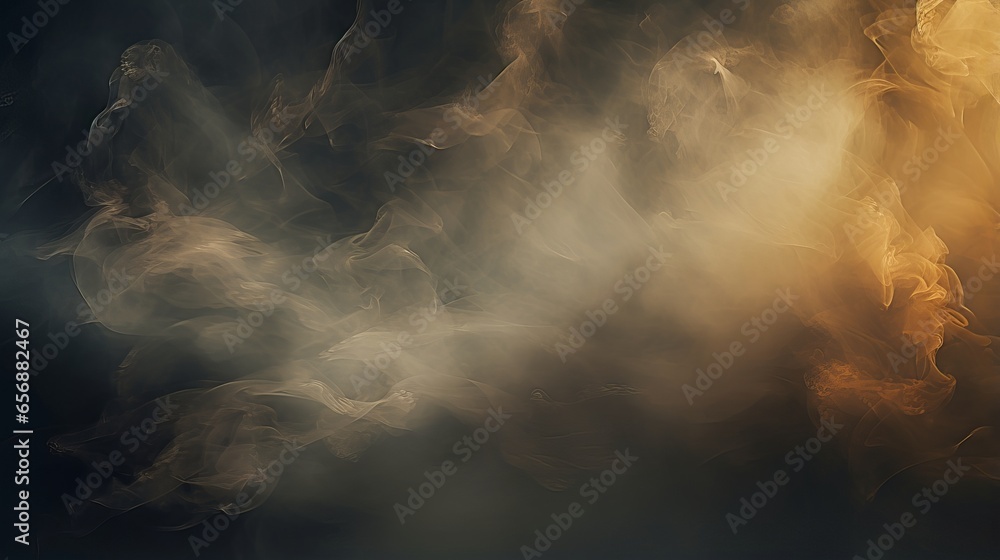 Smoke and dust effect overlays for creative photography and design. Add abstract, light, and hazy textures with floating particles to create mysterious and dramatic effects. - obrazy, fototapety, plakaty 