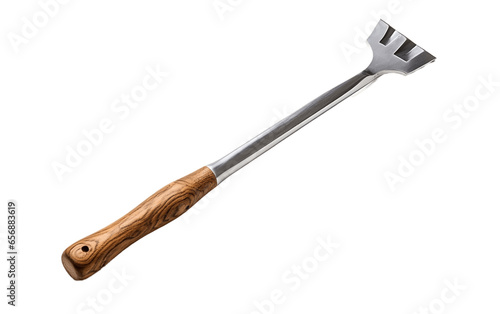 Realistic Closeup of Chisel Isolated on a Transparent Background PNG. Generative Ai