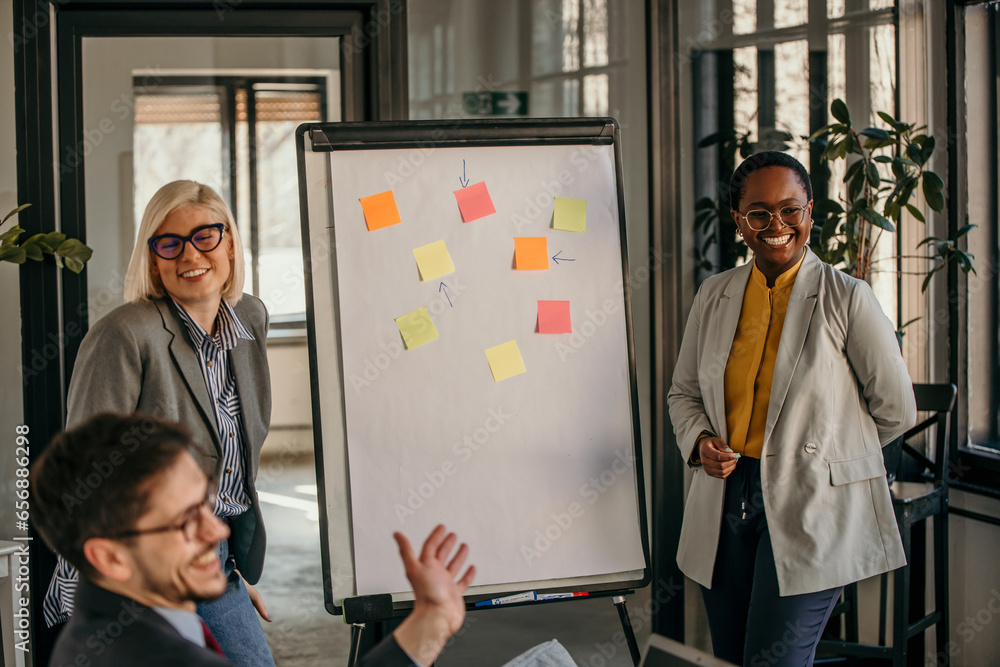 A diverse team of professionals representing various ethnicities and