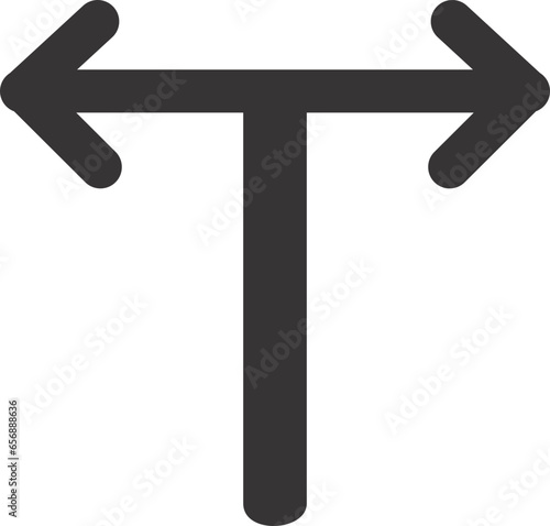 multi direction arrow sign