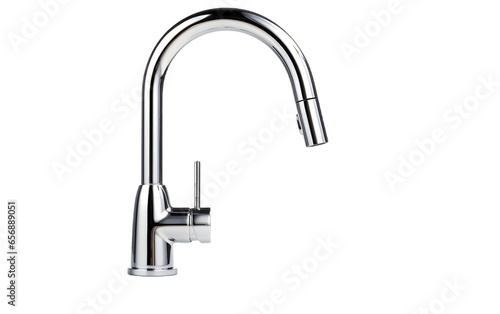 Innovations in Faucet Design Isolated on a Transparent Background PNG. Generative Ai