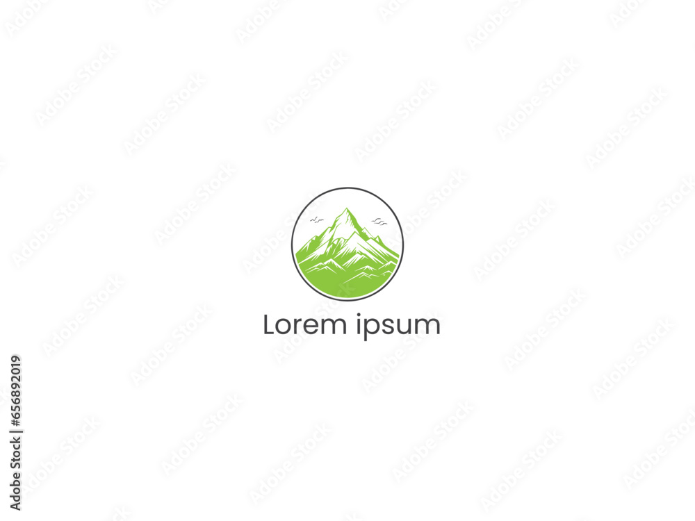 Hill logo design vector, vector and illustration, Hill logo design vector, vector and illustration,