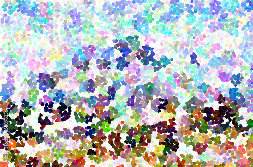 abstract background with splashes