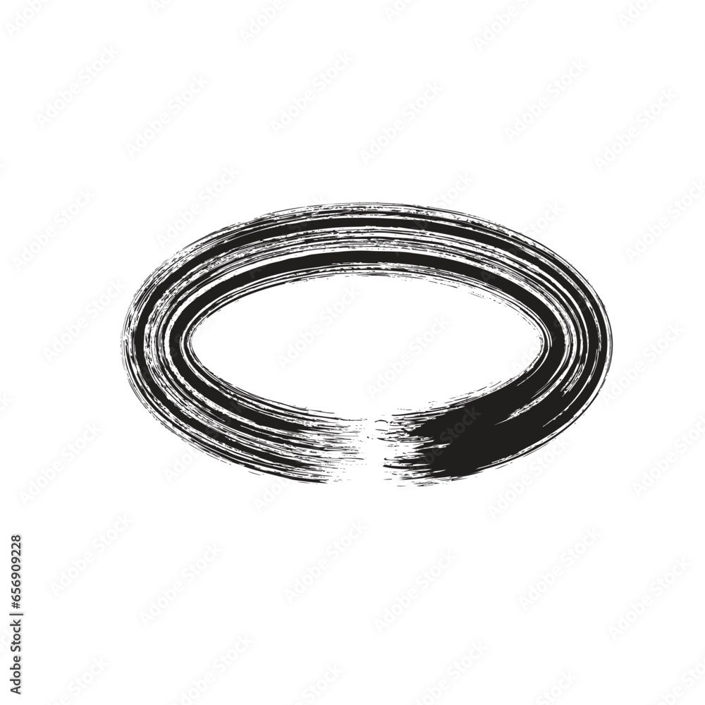 Abstract Horizontal Oval Grunge Shape Hand Drawn rounded shape Abstract Horizontal Oval Grunge Shape Hand Drawn rounded shape