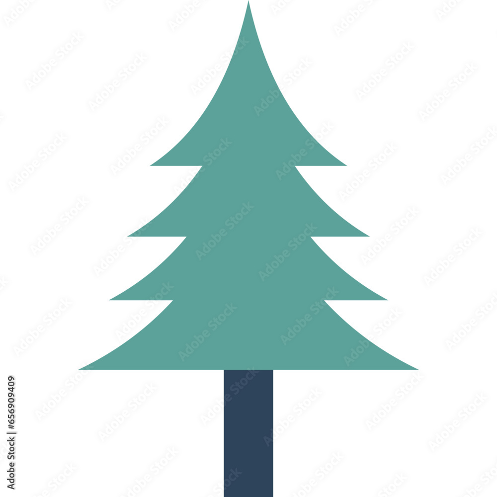 Fototapeta premium Boho Pine Tree