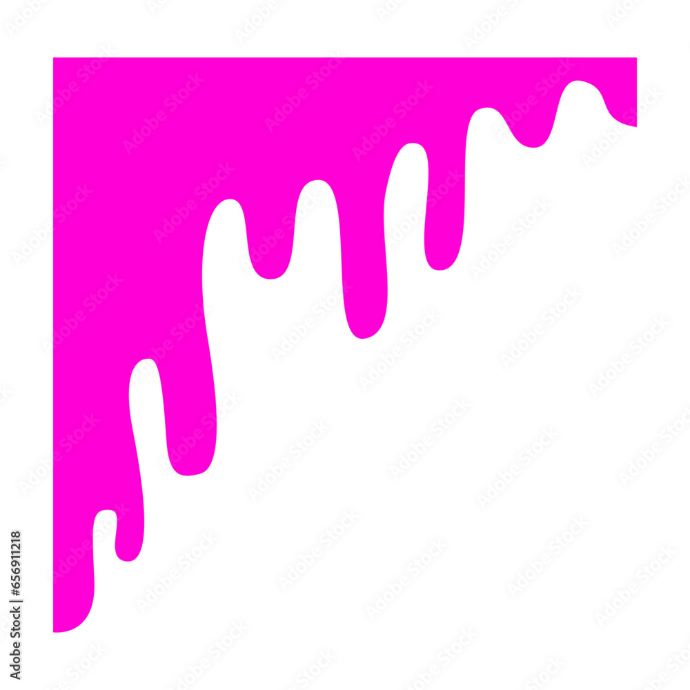 Dripping Liquid fluid flow melt vector Dripping Liquid fluid flow melt vector
