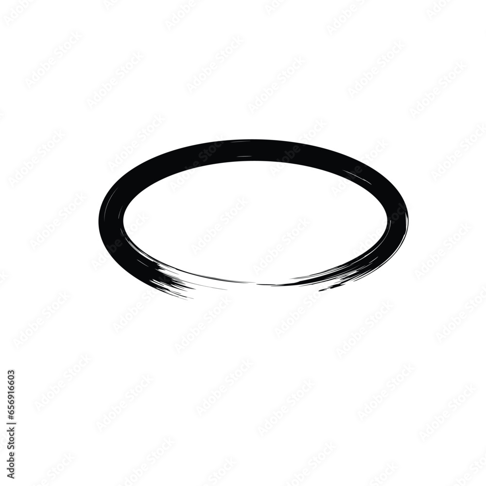 Abstract Horizontal Oval Grunge Shape Hand Drawn rounded shape Abstract Horizontal Oval Grunge Shape Hand Drawn rounded shape