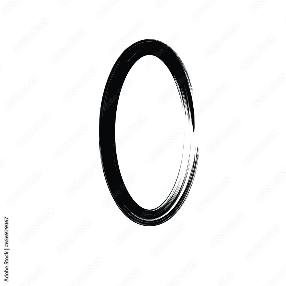 Hand Drawn Vertical Oval line Bold Stroke Shape Abstract rounded shape Hand Drawn Vertical Oval line Bold Stroke Shape Abstract rounded shape