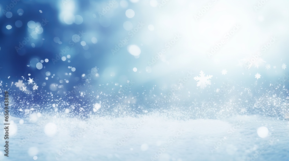 Winter wonderland: a serene and majestic illustration of christmas background with snow and trees Winter wonderland: a serene and majestic illustration of christmas background with snow and trees
