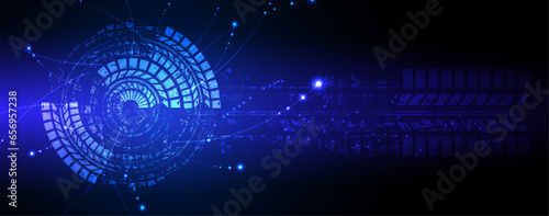 Racing speed background, vector illustration abstraction in car track