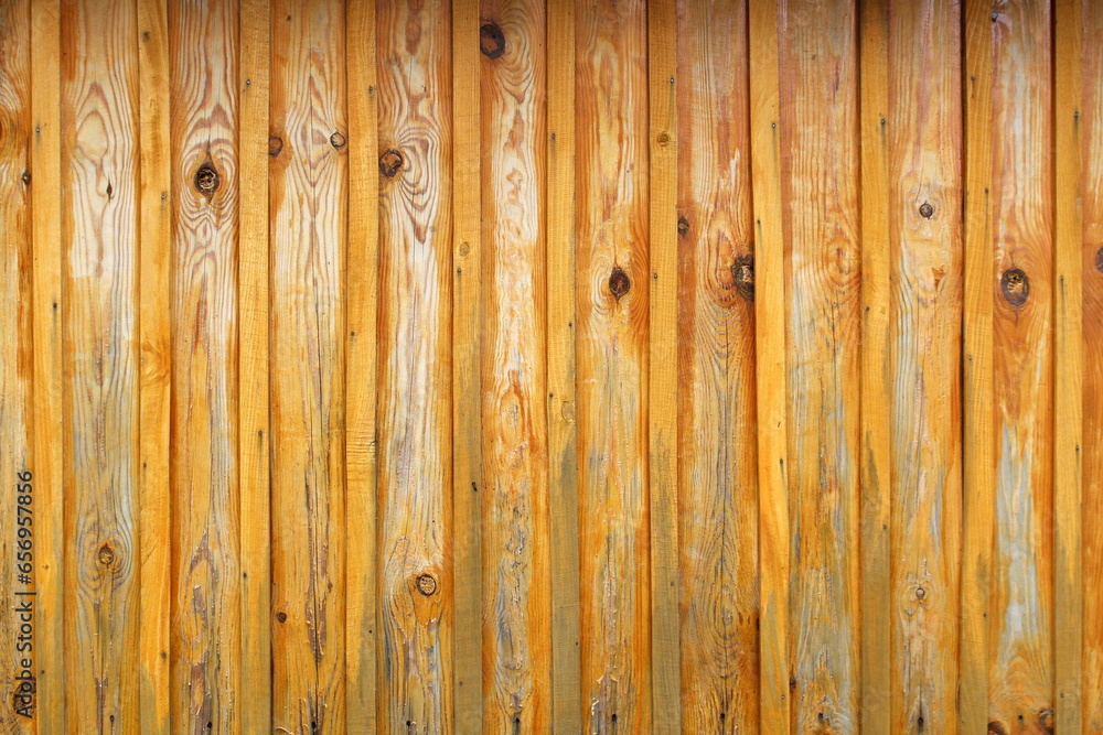 Wood texture made from boards and slats nailed together vertically Wood texture made from boards and slats nailed together vertically