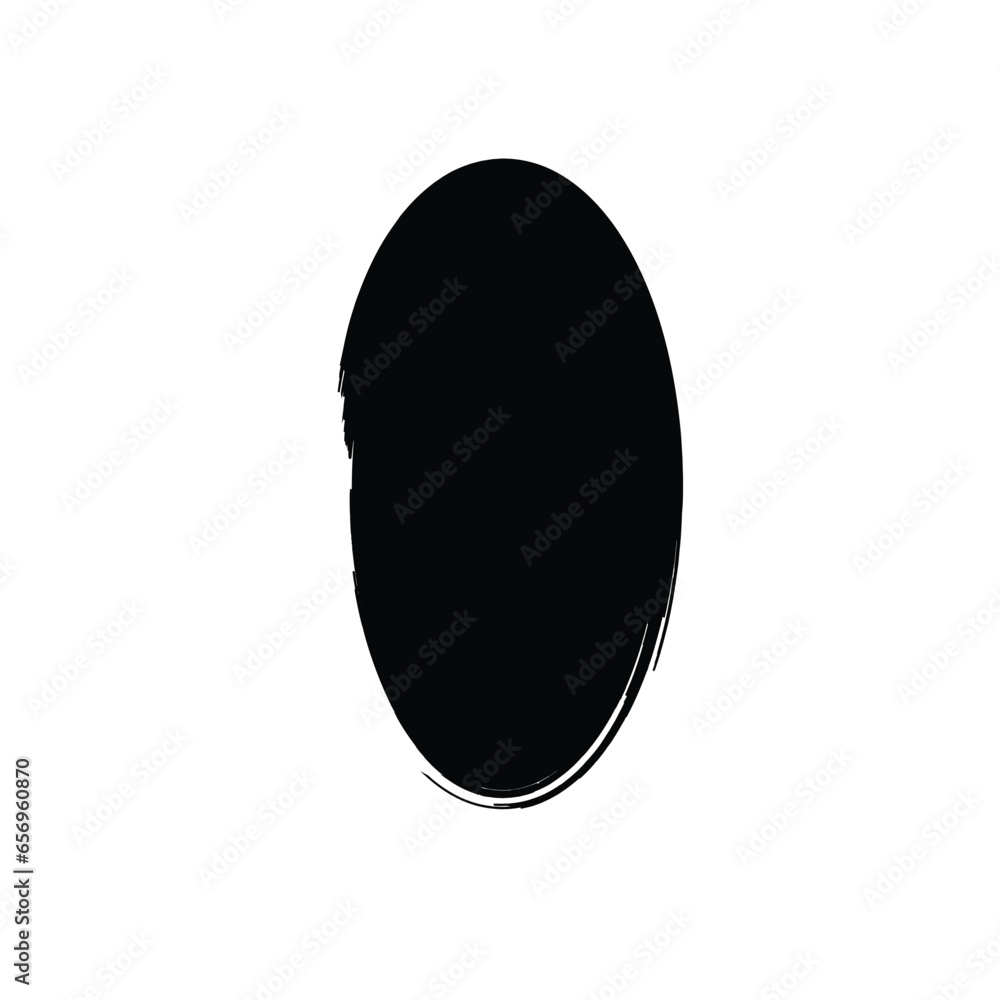 Grunge Vertical Oval Shape Filled Abstract rounded shape Grunge Vertical Oval Shape Filled Abstract rounded shape