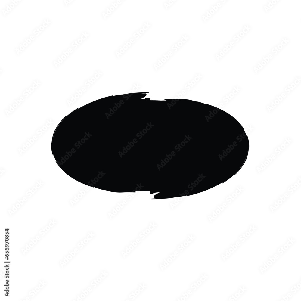 Grunge Horizontal Oval Shape Filled Abstract rounded shape Grunge Horizontal Oval Shape Filled Abstract rounded shape