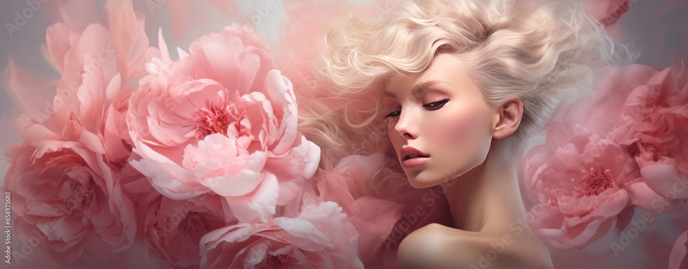 Fashion Portrait of a Beautiful Girl Fashion Portrait of a Beautiful Girl