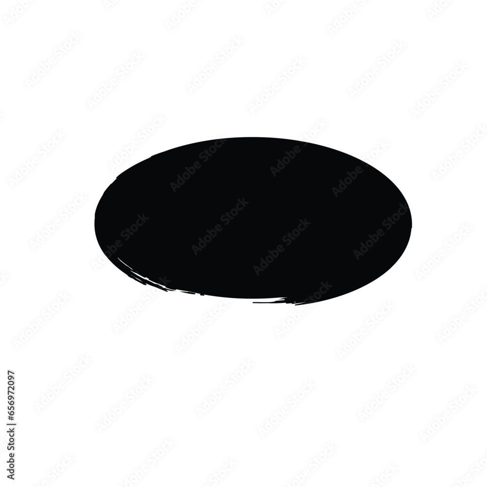 Grunge Horizontal Oval Shape Filled Abstract rounded shape Grunge Horizontal Oval Shape Filled Abstract rounded shape