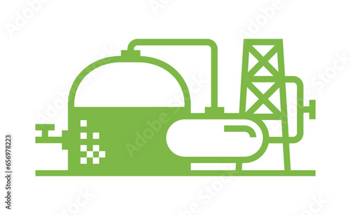 Simple Green Biogas Plant icon