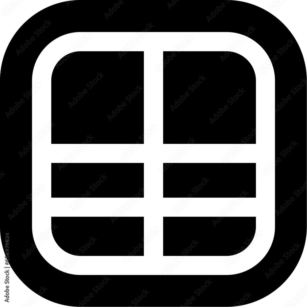 Obraz premium Layout Icon