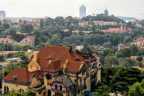 Badaguan Neighborhood at Qingdao of China photo