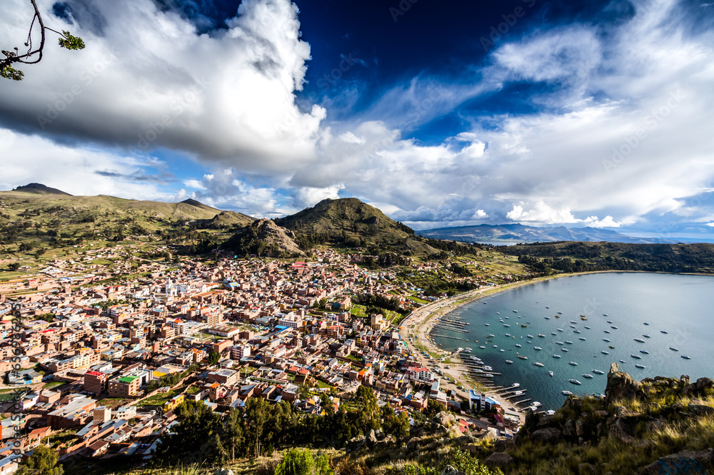 Fototapeta premium Bolivia countryside