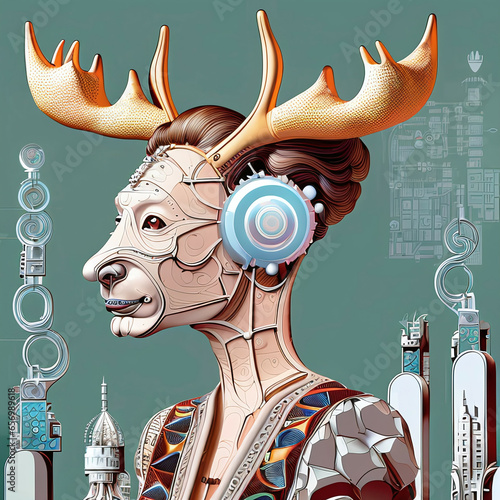 Portrait of a Anthropomorph...