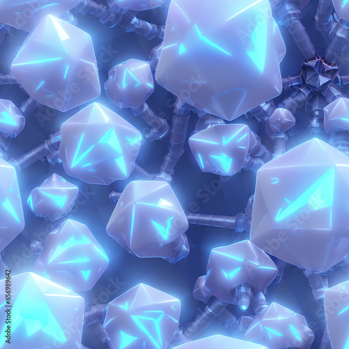 Crystalline Endless backgro...