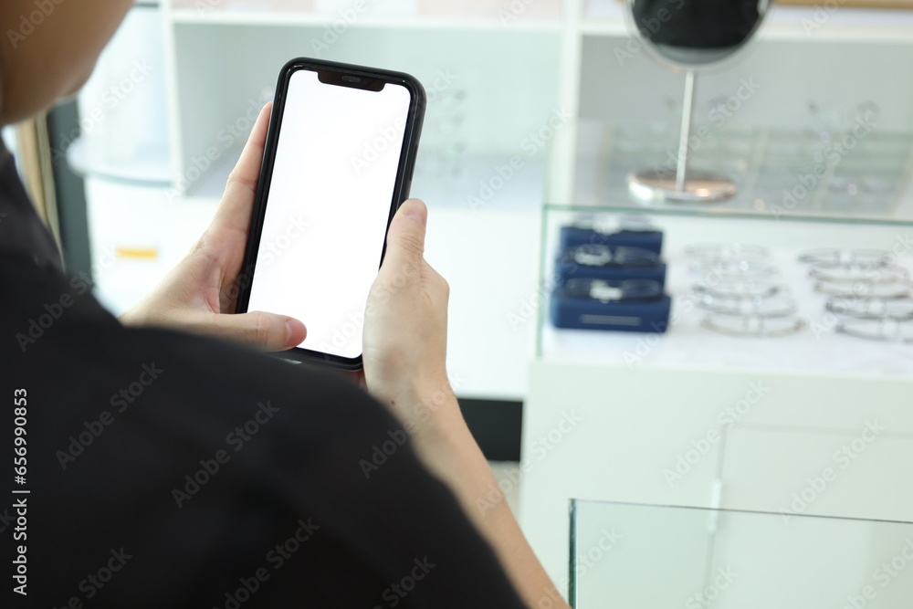 businessman using digital tablet