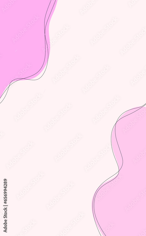 Pink color abstract art. 