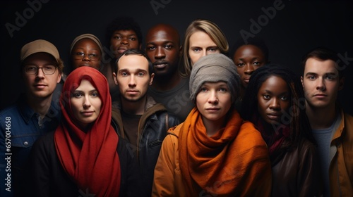 Diversity Concept. Diverse Group of People