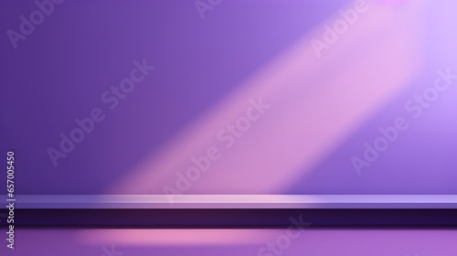 purple background for product presentation with shadow