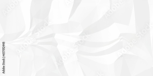 Crumpled paper texture and White crumpled paper texture crush paper so that it becomes creased and wrinkled. Old white crumpled paper sheet background texture.