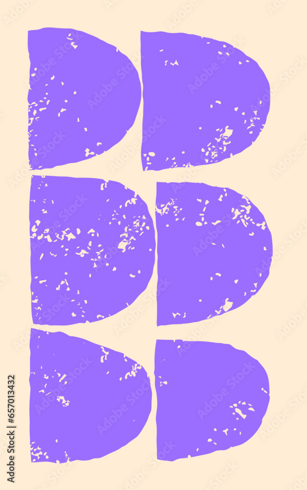 Naklejka premium Half circle background vector illustration