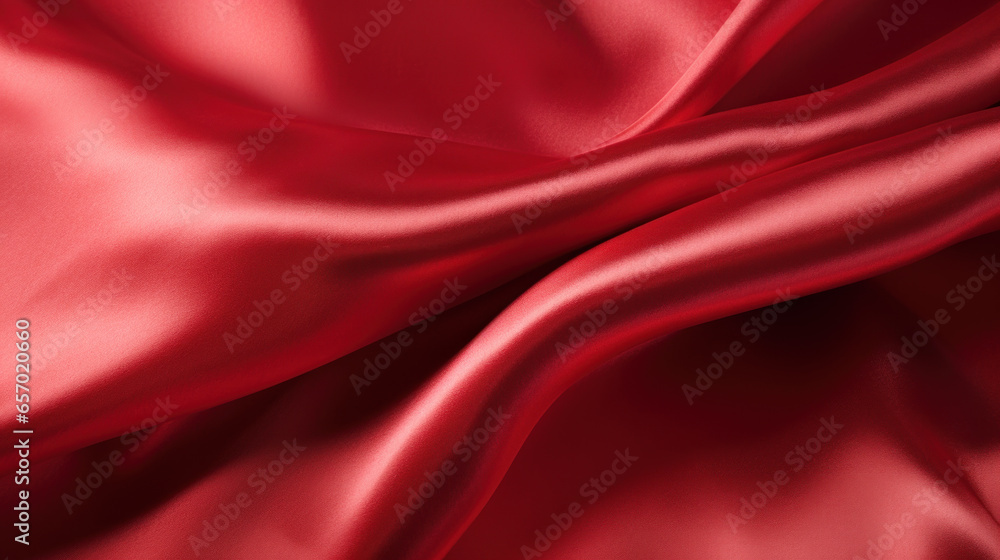 Red dynamic Cloth silk fabric background Red dynamic Cloth silk fabric background