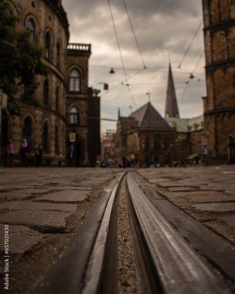 Low angle view of Bremen, Germany