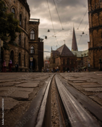 Low angle view of Bremen, Germany