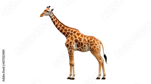 giraffe on a transparent background