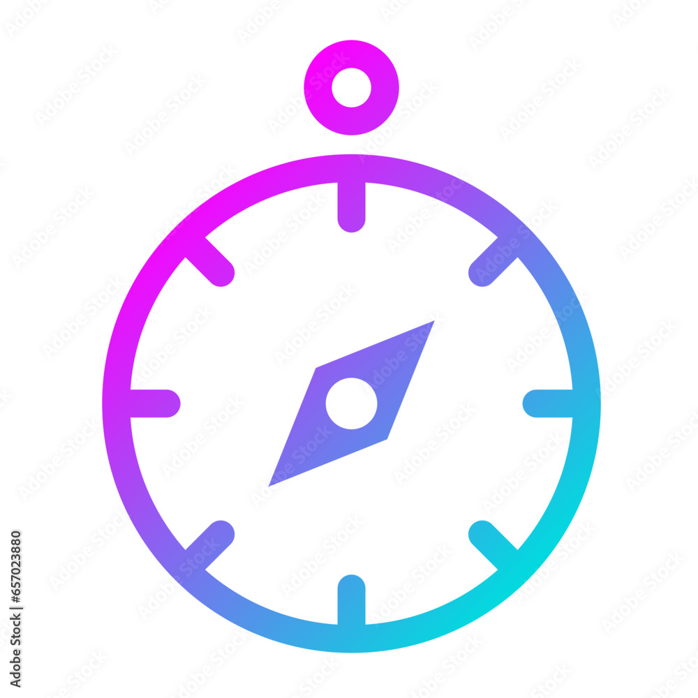 Compass Vector Icon Design Illustration Compass Vector Icon Design Illustration